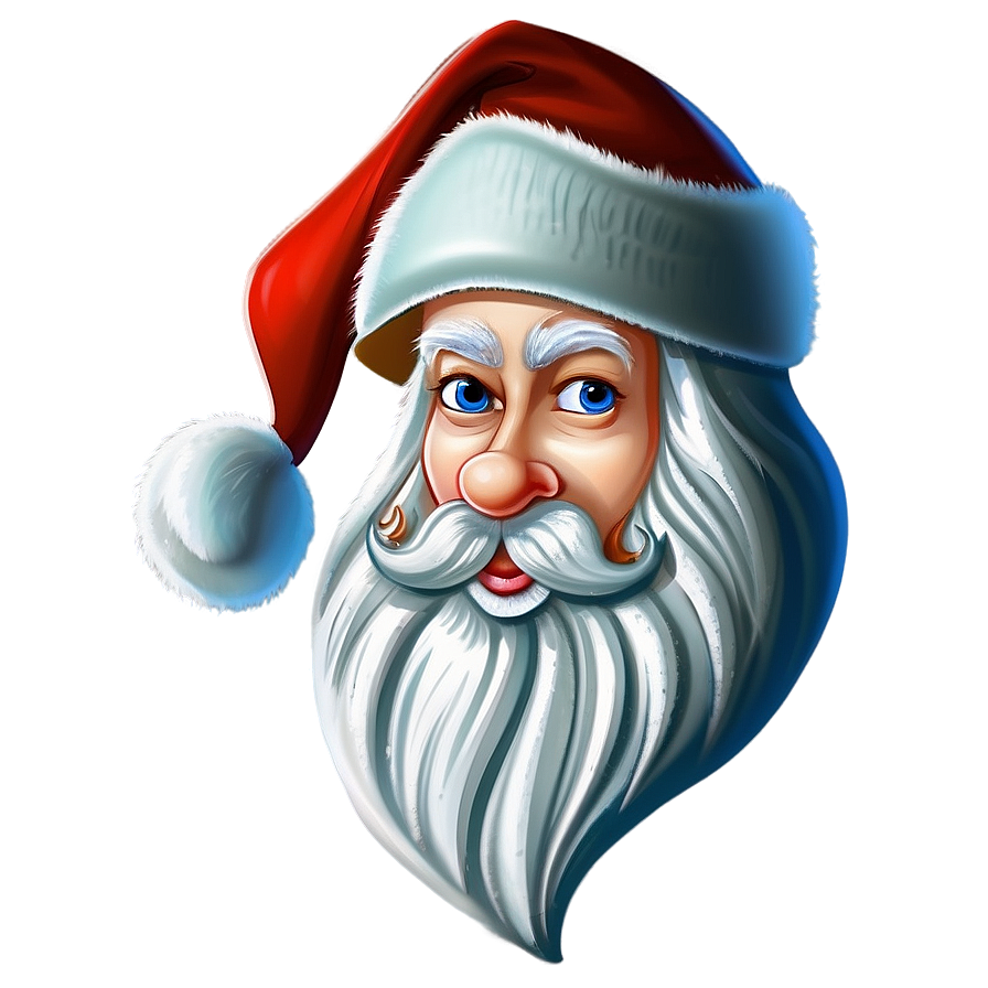 Santa Hat Cartoon A