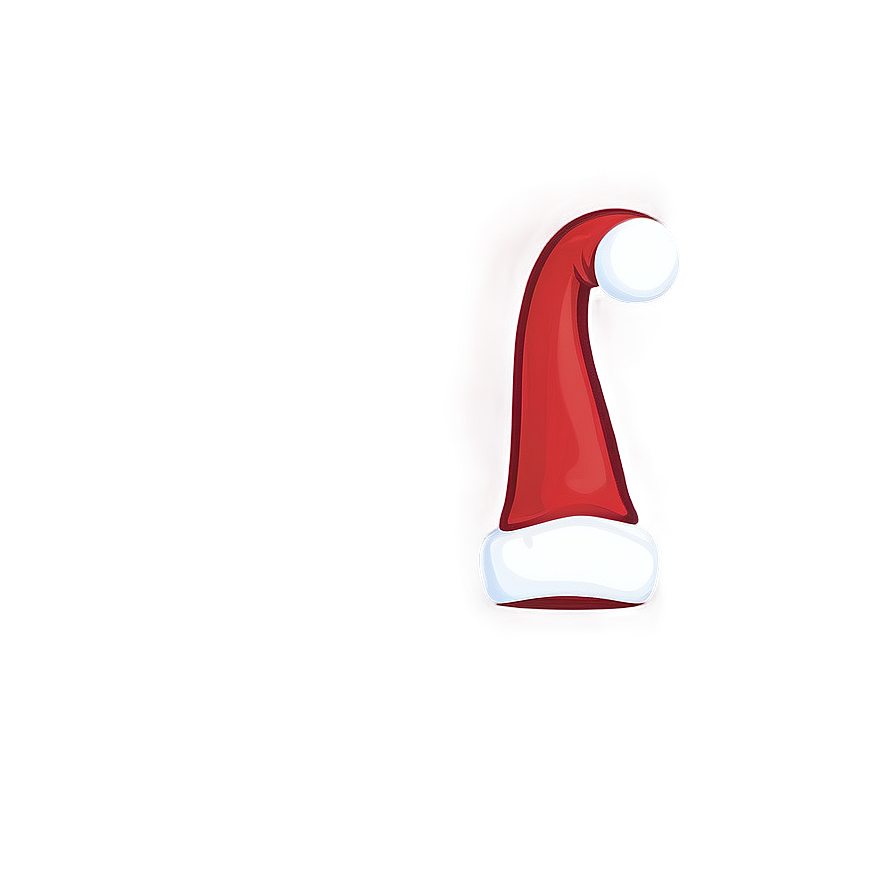 Santa Hat Cartoon Illustration Png 06272024