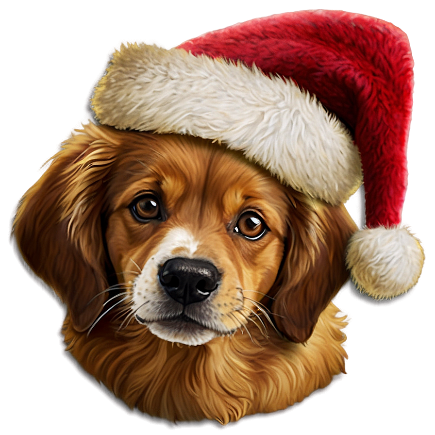 Santa Hat For Pets Png Wfe46