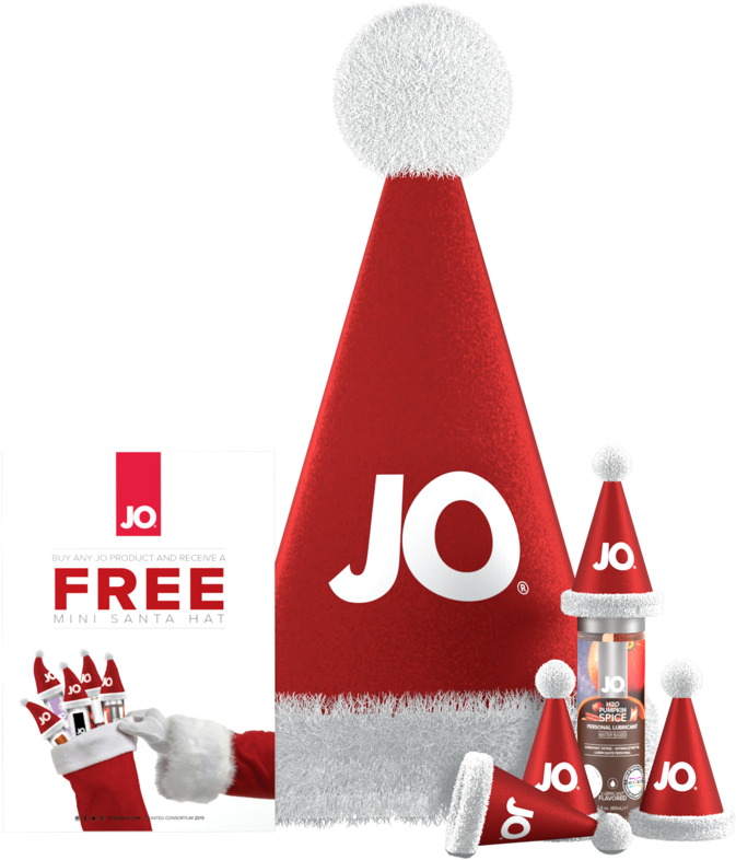 Santa Hat Promotion Transparent Background