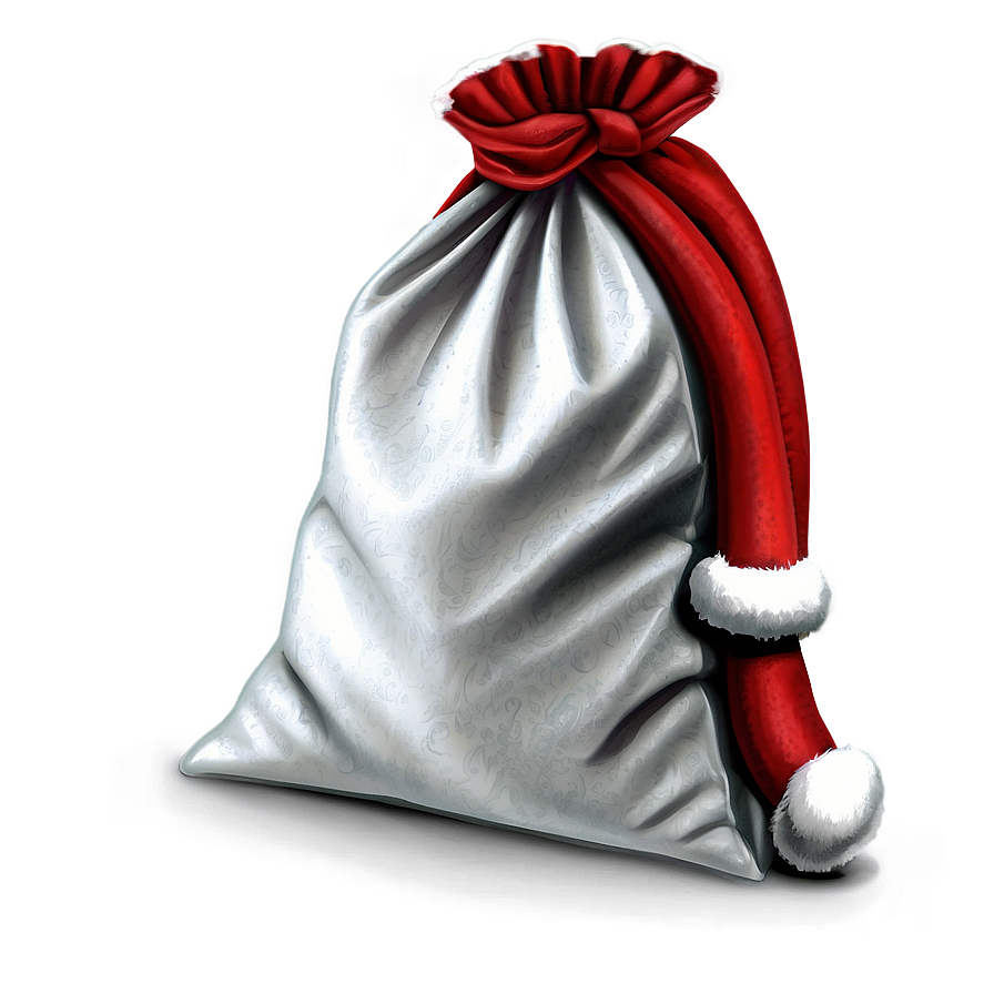 Santa Sack Design Png 33