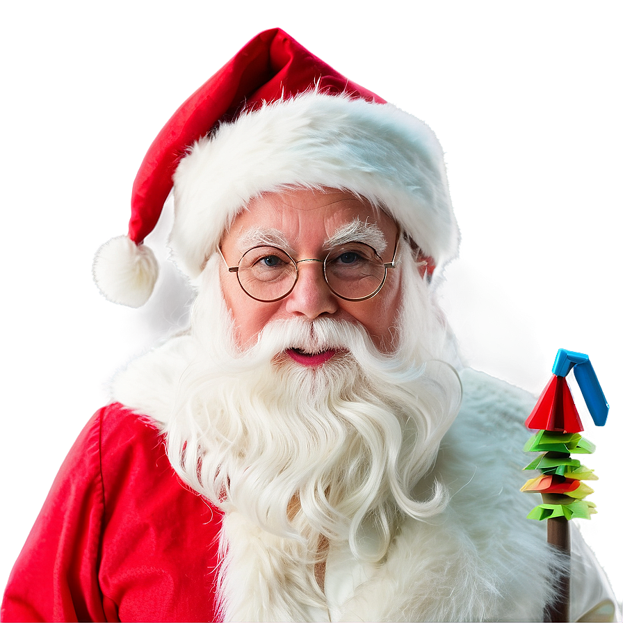 Santa With Elves Workshop Png 5