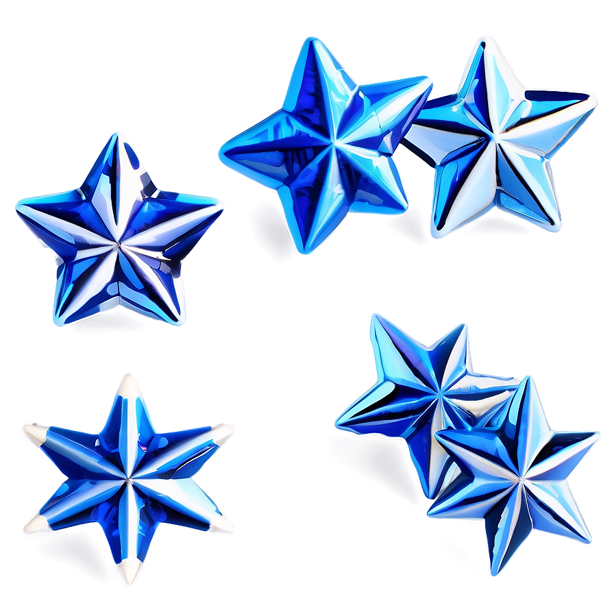 Sapphire Blue Stars Png Bui