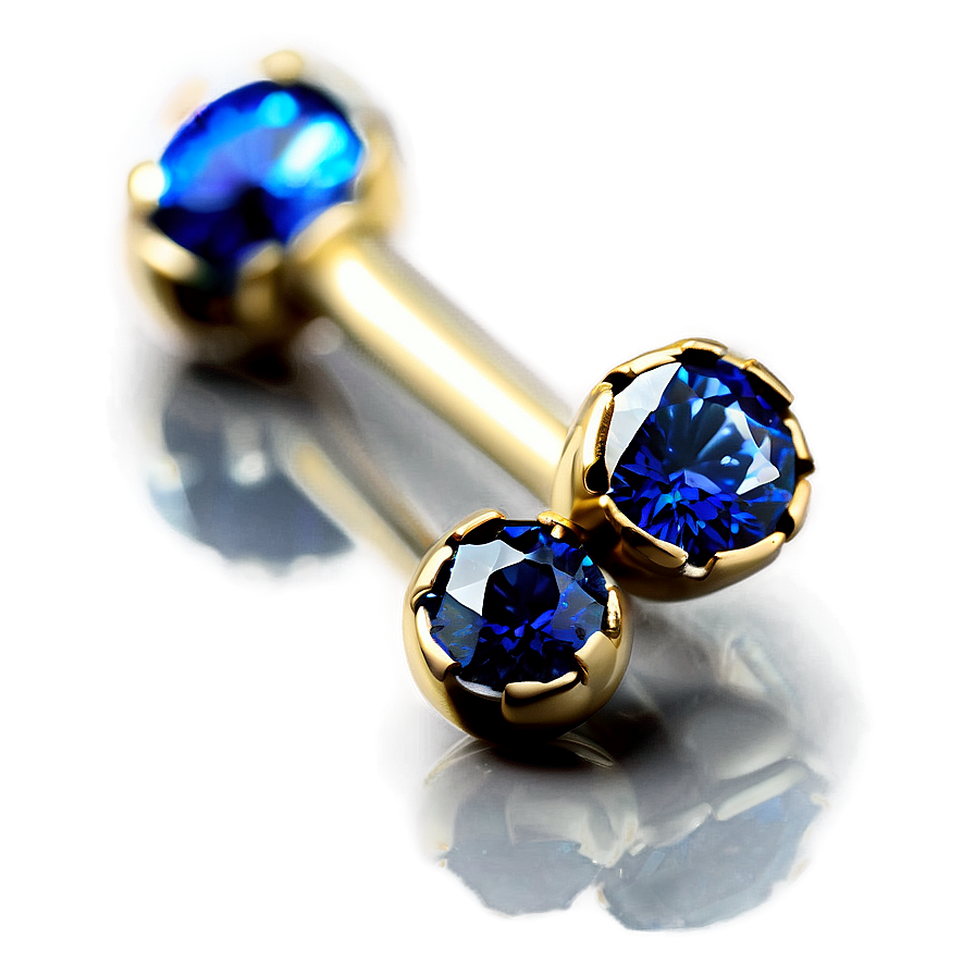 Sapphire Nose Stud Image Png 69