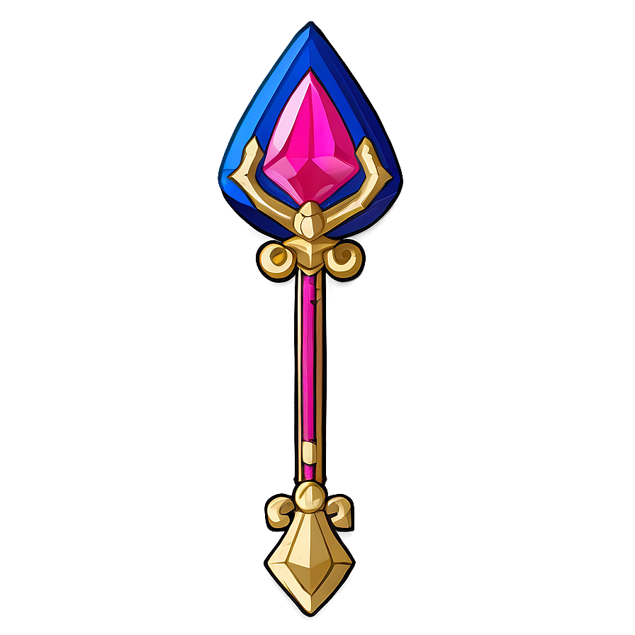 Sapphire Scepter Png 10