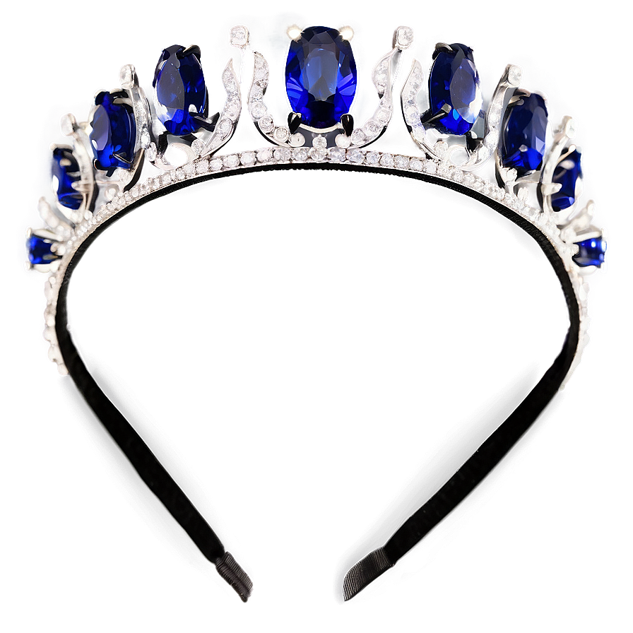 Sapphire Tiara Png 05252024