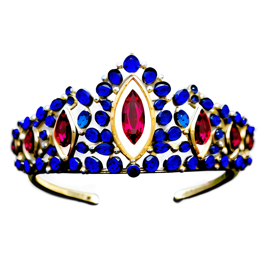 Sapphire Tiara Png 9