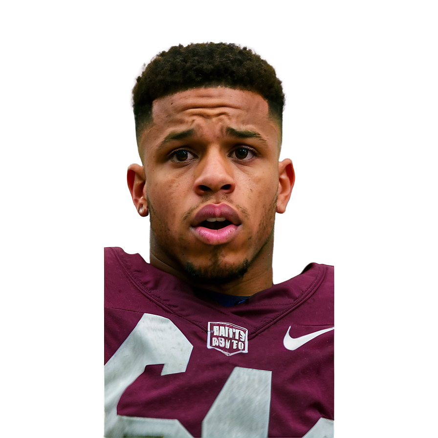 Saquon Barkley Close-up Action Png Kyx78