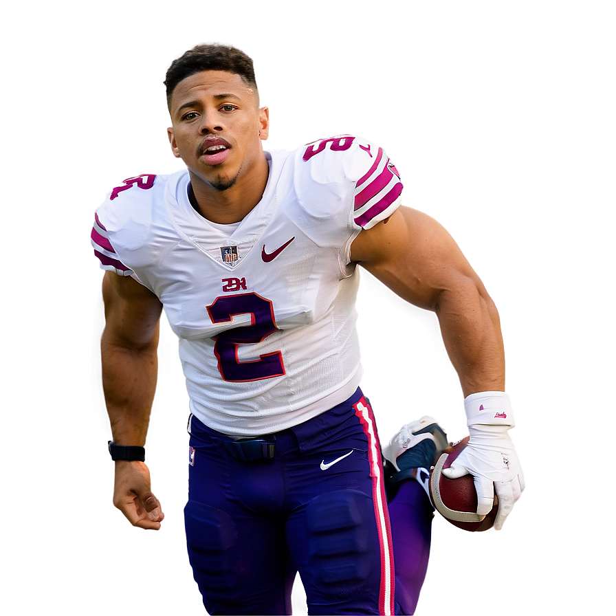 Saquon Barkley Game-winning Pose Png Jsc