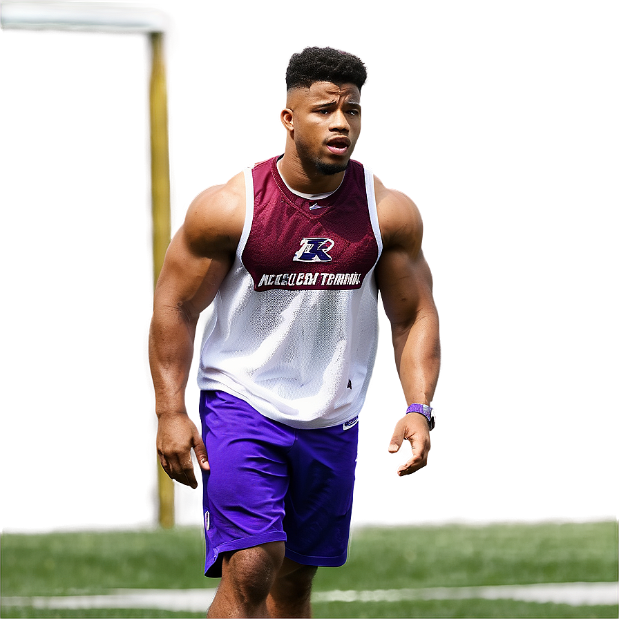 Saquon Barkley Offseason Training Png Pis15