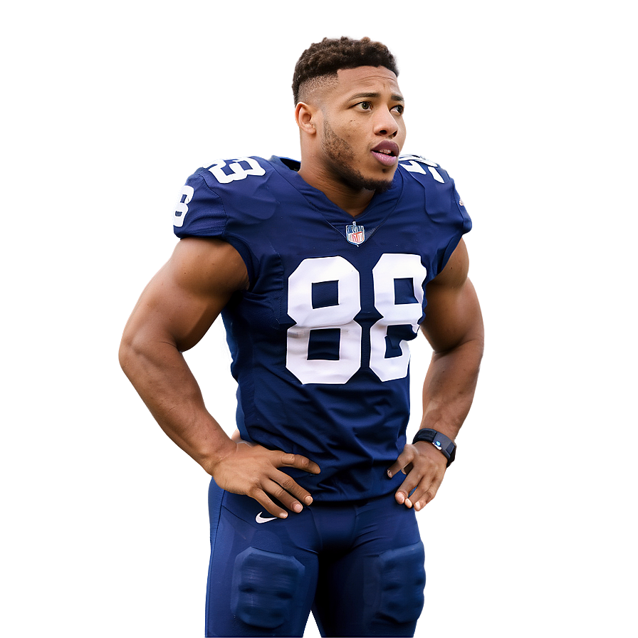 Saquon Barkley Pre-game Warmup Png 06122024