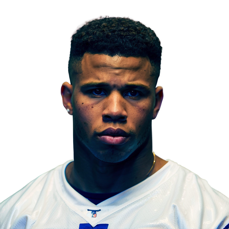 Saquon Barkley Sideline Focus Png Jiw