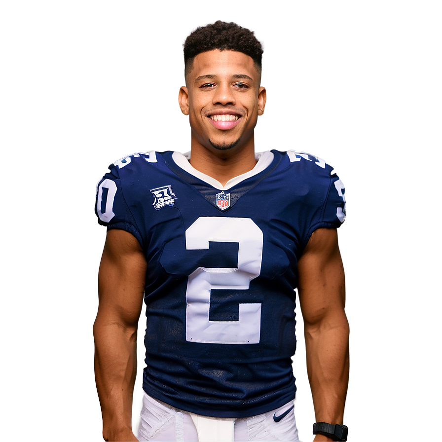 Saquon Barkley Smiling Portrait Png Ogh2