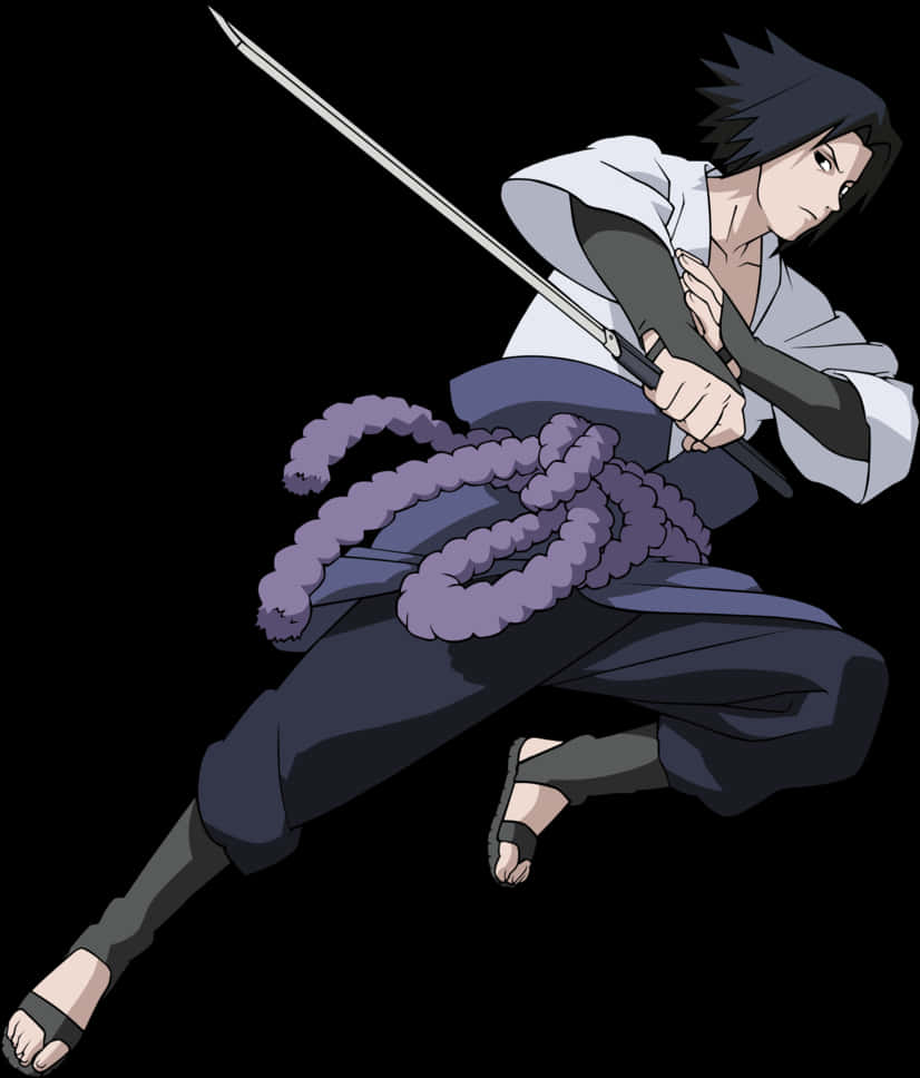 Sasuke_ Uchiha_ Action_ Pose