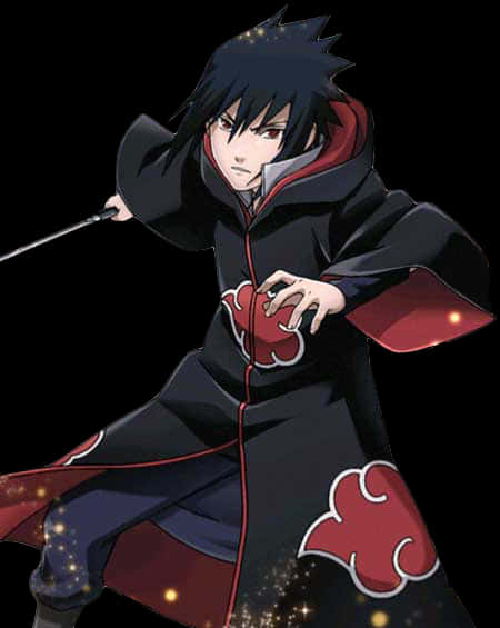 Sasuke Uchiha Akatsuki Attire