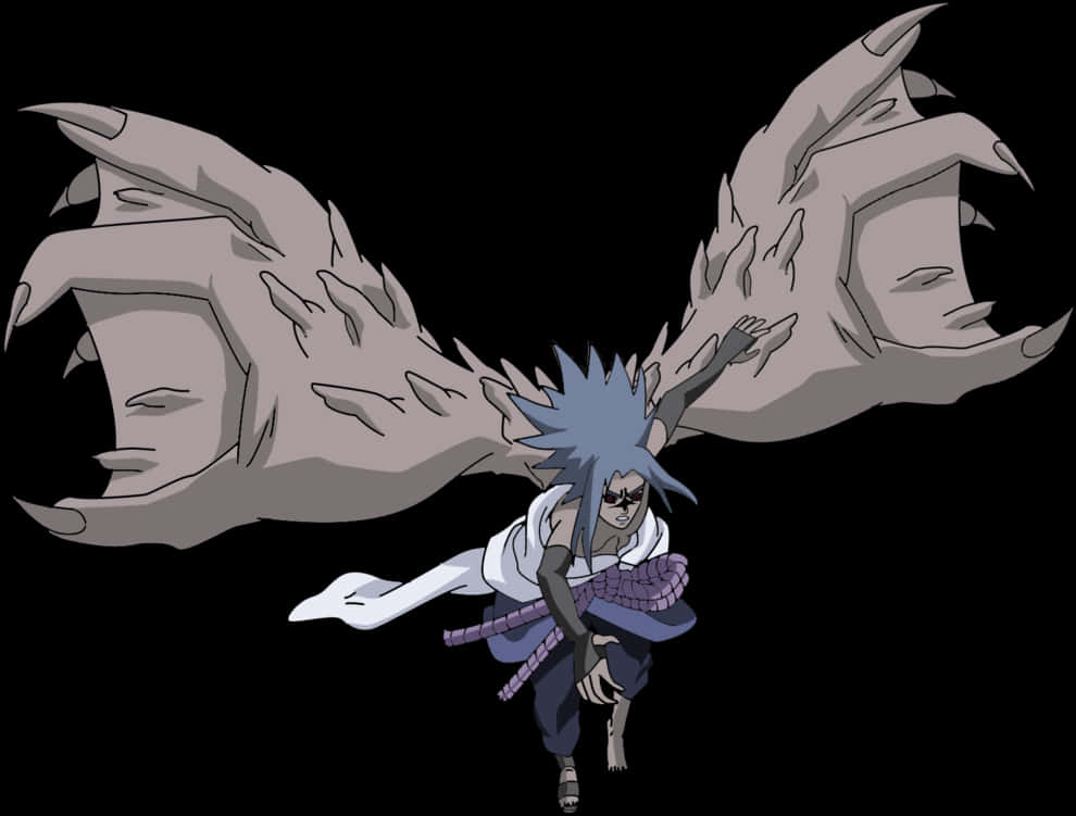 Sasuke Uchiha Cursed Seal Transformation