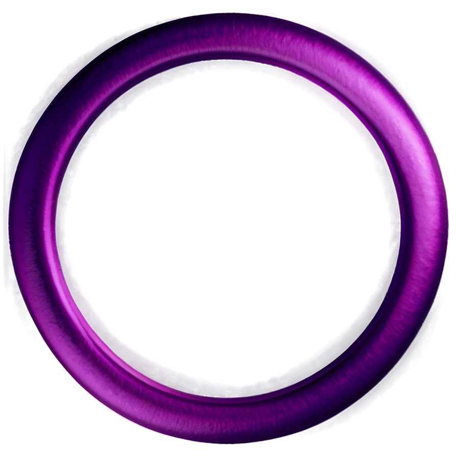 Satin Purple Circle Png Skk33