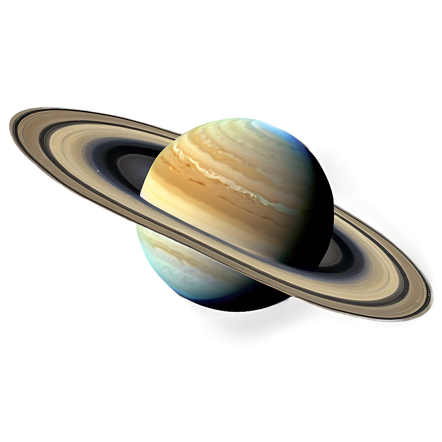 Saturn In The Solar System Png Ksx90