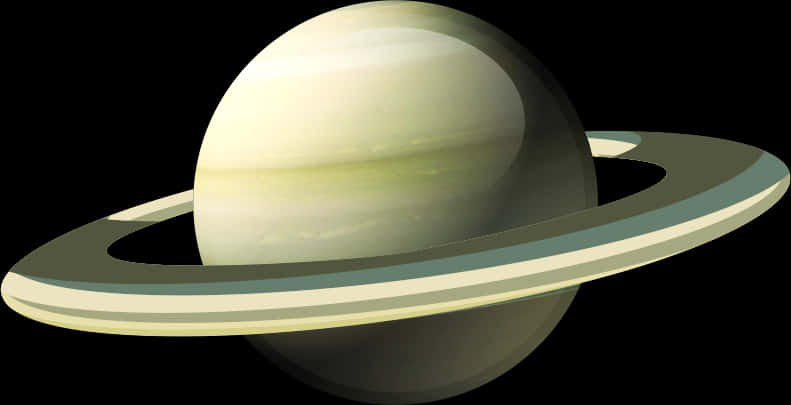Saturn_ Planet_ Render