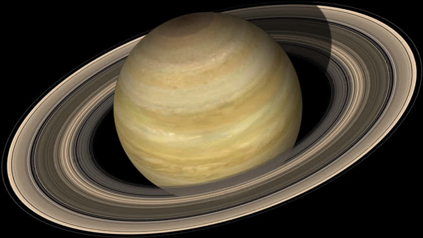 Saturn Planet Rings Illustration