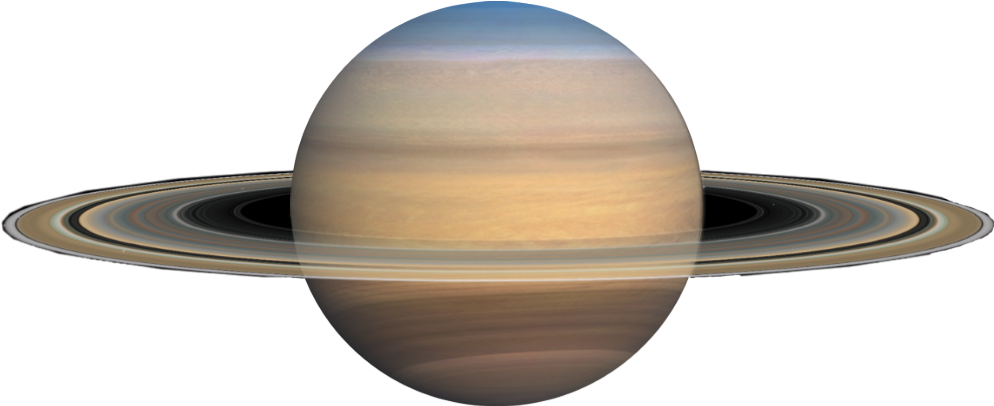 Saturn Planet Rings Profile