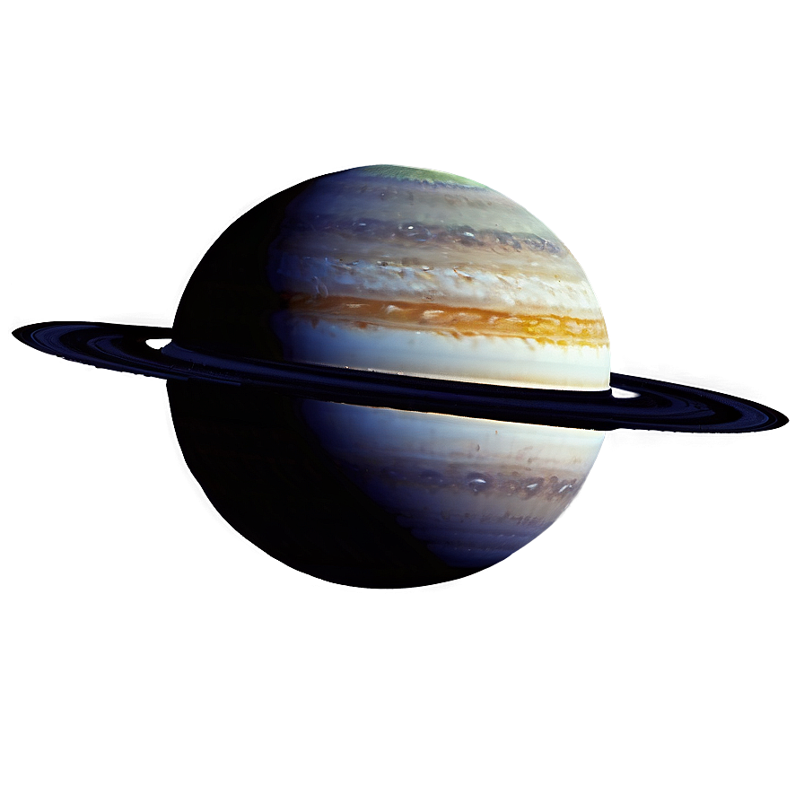 Saturn With Alien Life Png Uvv89
