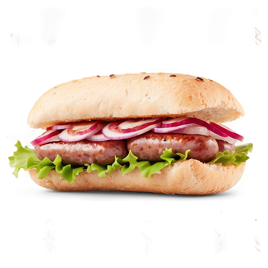 Sausage Sandwich Png 05252024