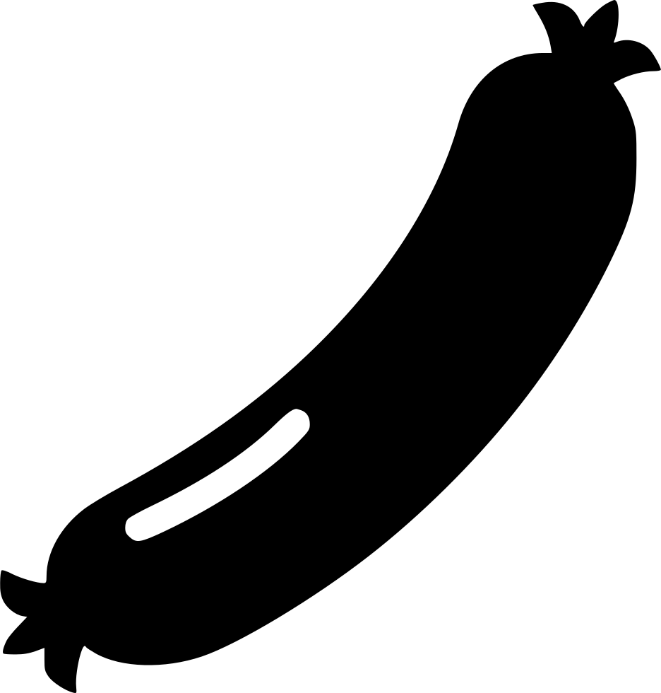 Sausage Silhouette Graphic