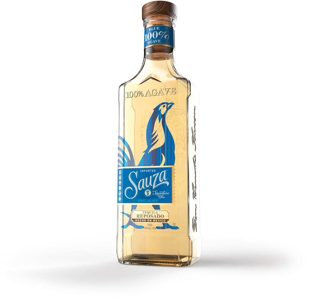 Sauza Blue Agave Tequila Bottle