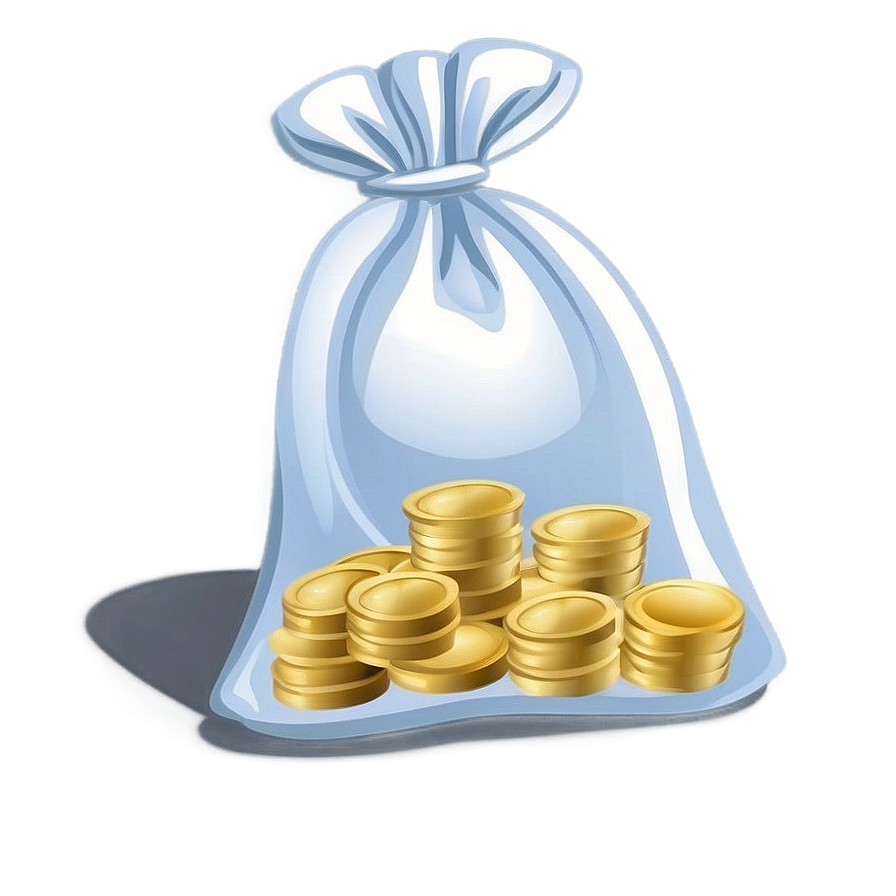 Savings Bag Illustration Png Uty