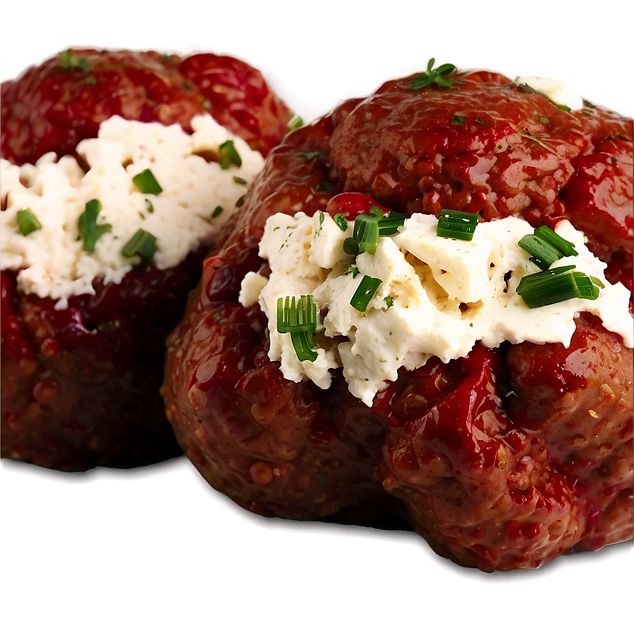 Savory Meatballswith Sauceand Cheese