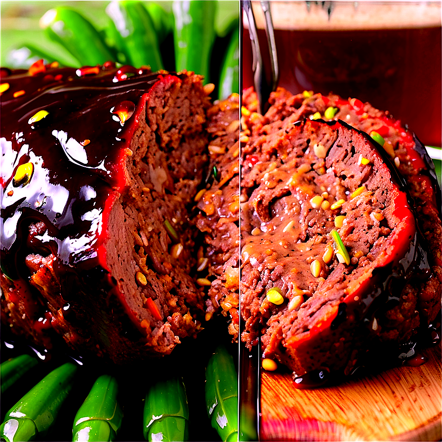 Savory Meatloaf With Ale Glaze Png 38