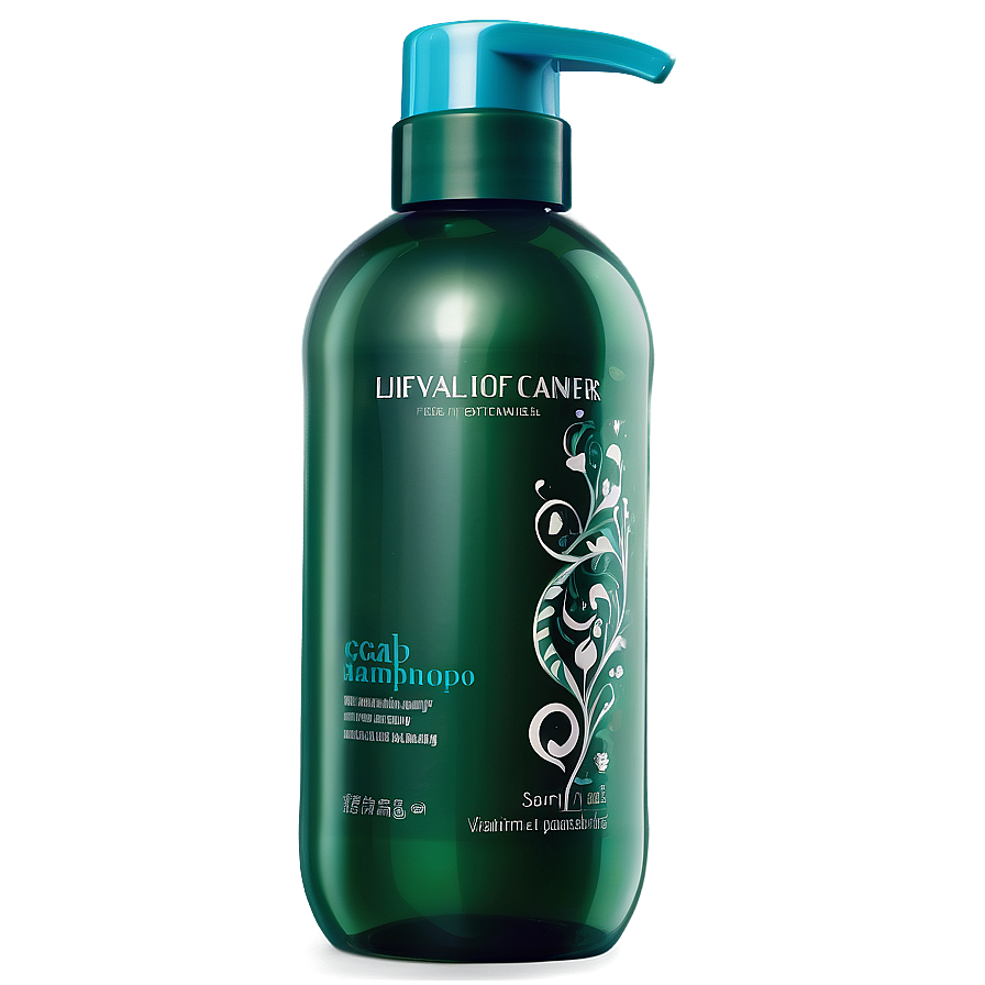 Scalp Care Shampoo Bottle Png 23