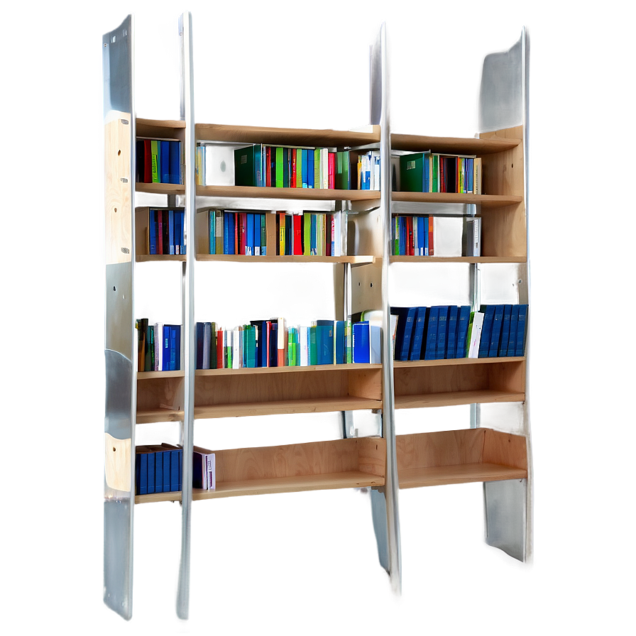 Scandinavian Bookshelf Png 05242024