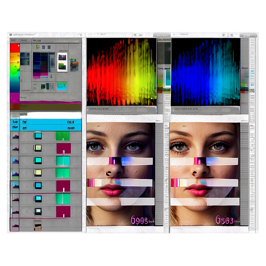 Scanlines Photo Filter Png Qow