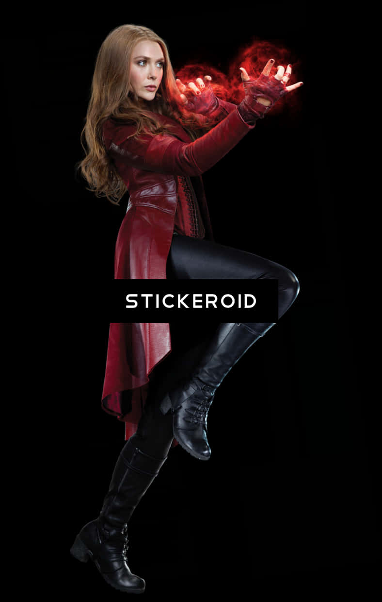 Scarlet Witch Magic Display