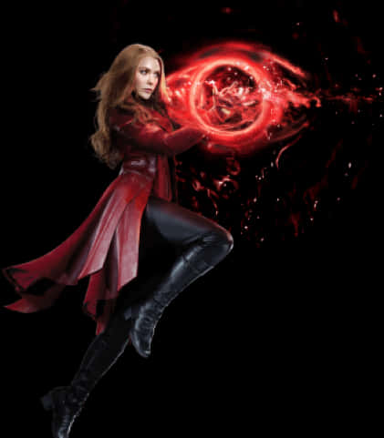 Scarlet Witch Magic Display