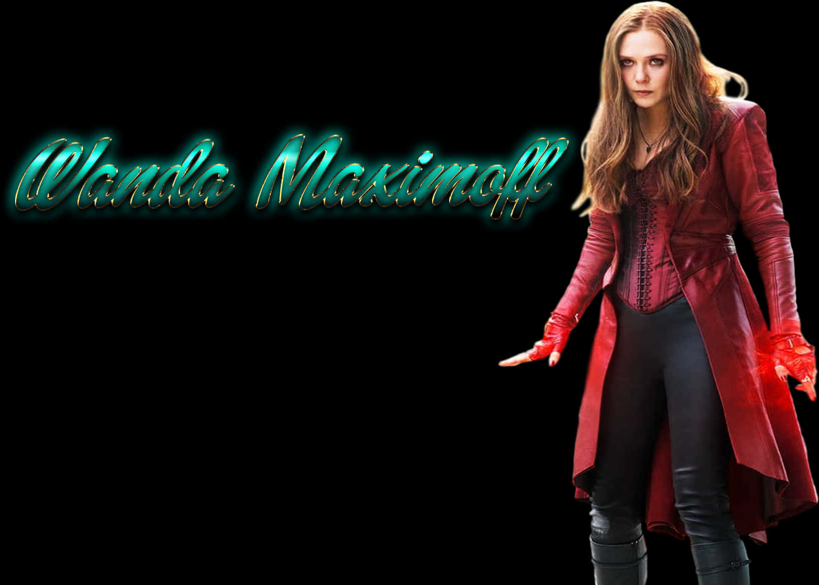 Scarlet Witch Wanda Maximoff Portrait