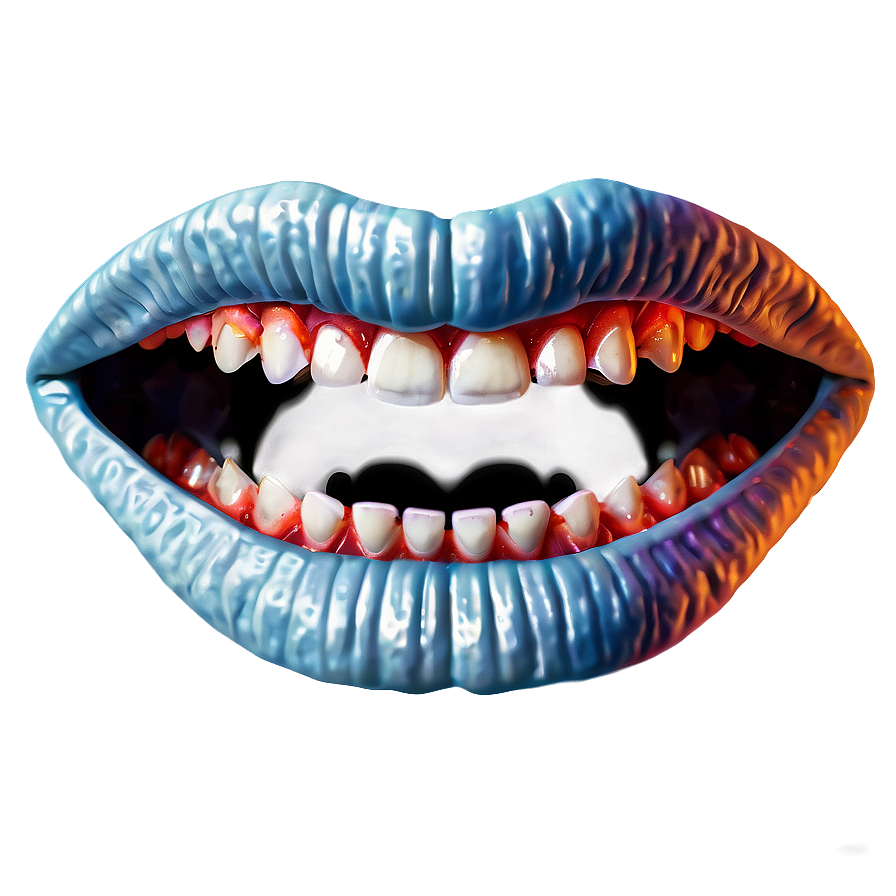 Scary Alien Mouth Png Oxd16