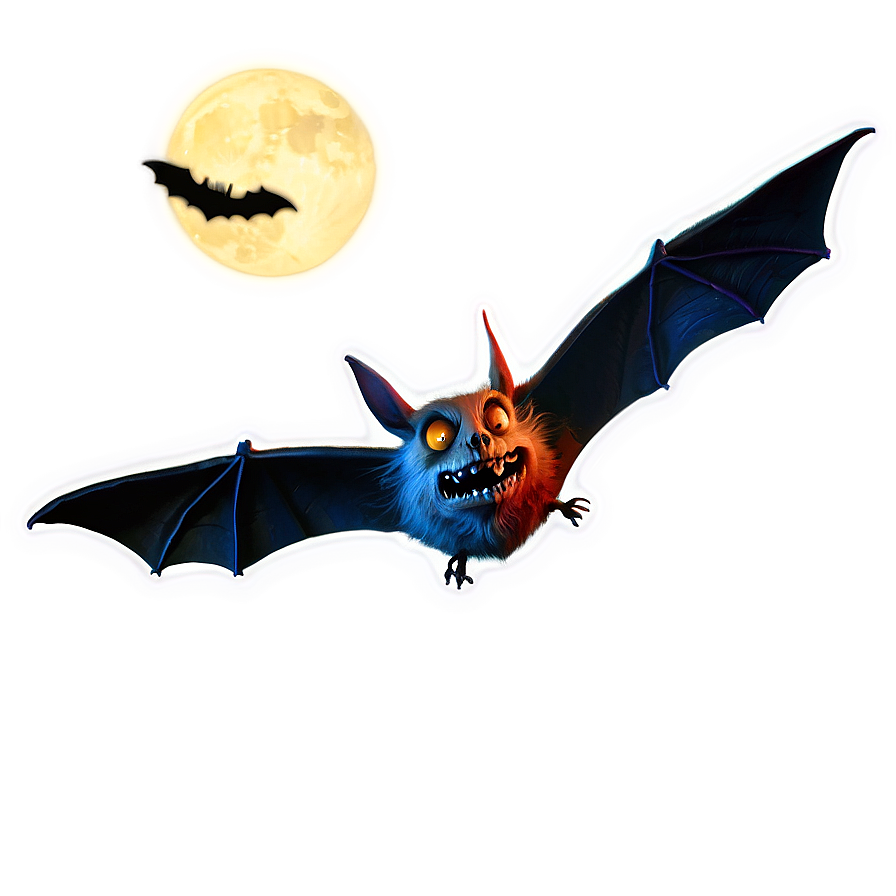 Scary Bats Flight Png 79