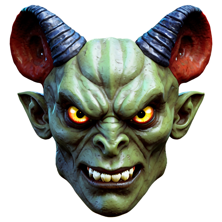 Scary Devil Head Png Fey79