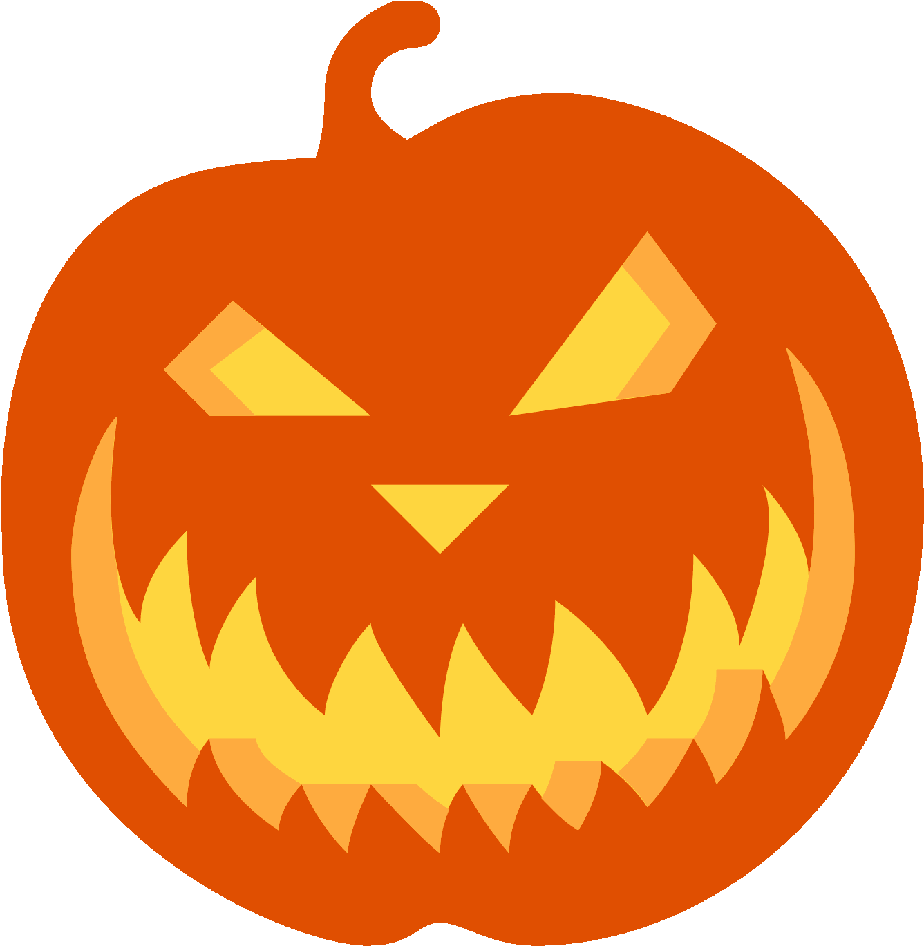 Scary Jack O Lantern Vector