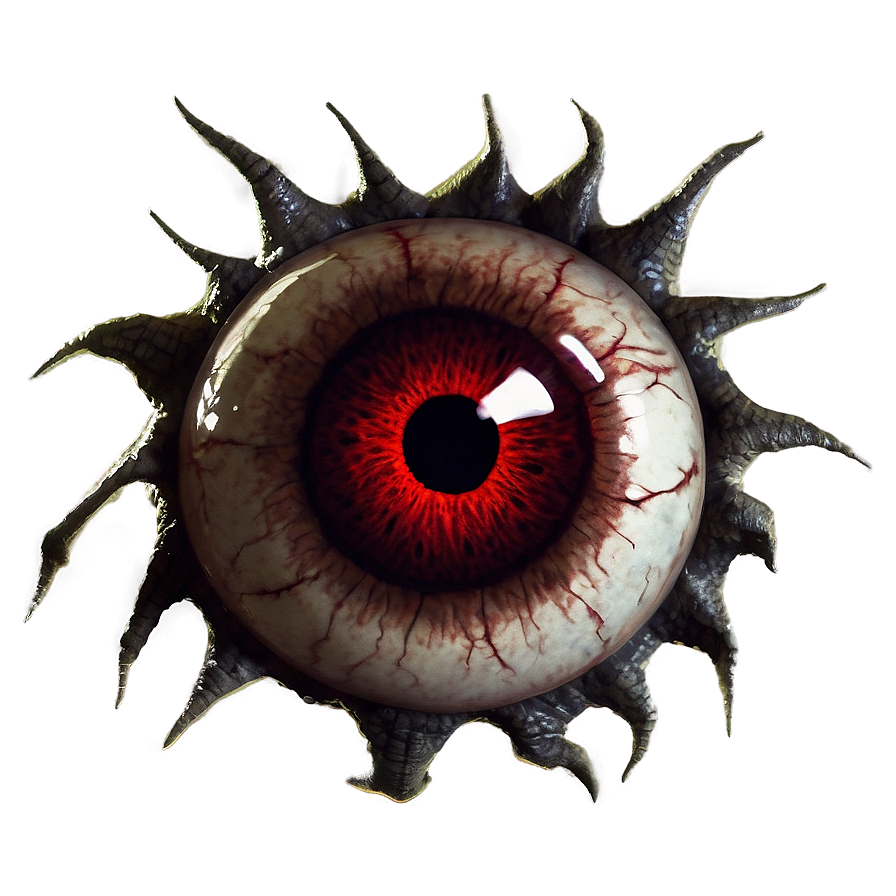 Scary Red Eyes Monster Png 22