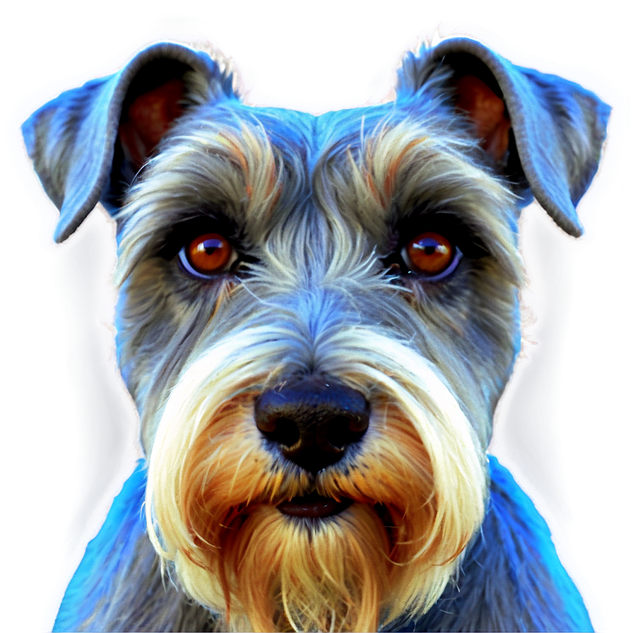 Schnauzer Face Closeup Png Hsg