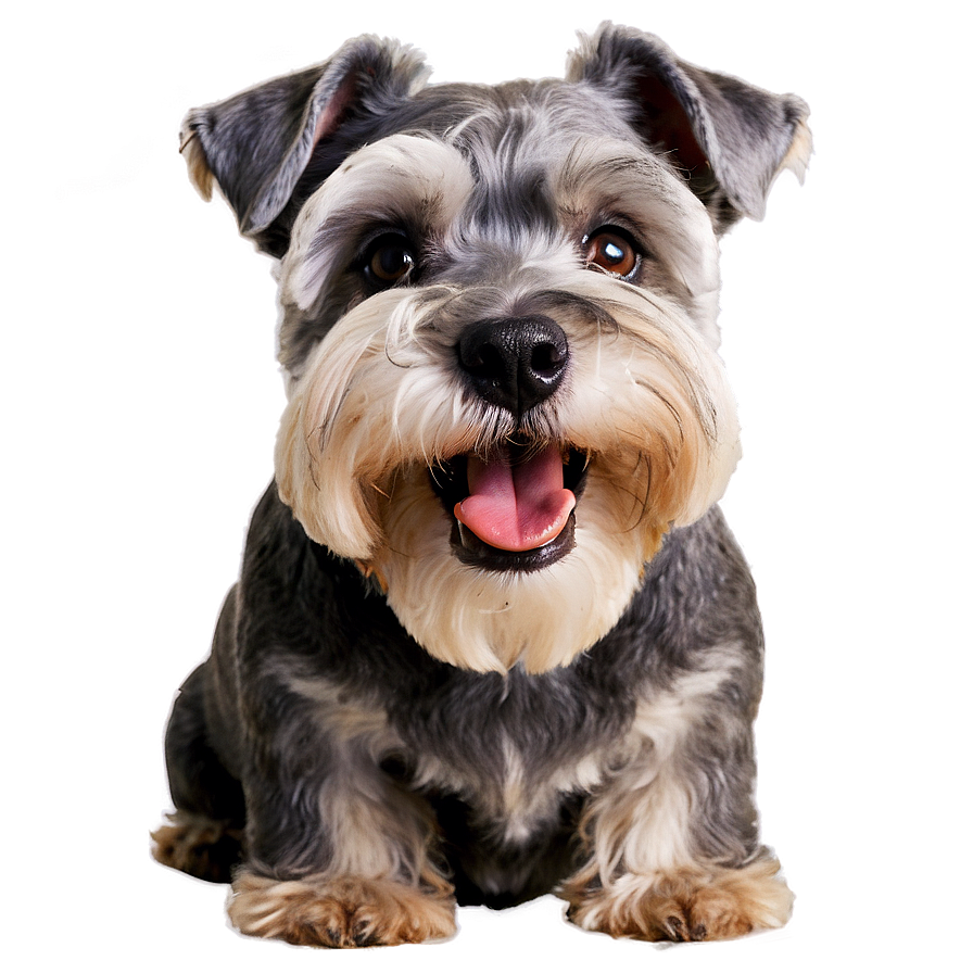 Schnauzer Friendly Smile Png Dcs