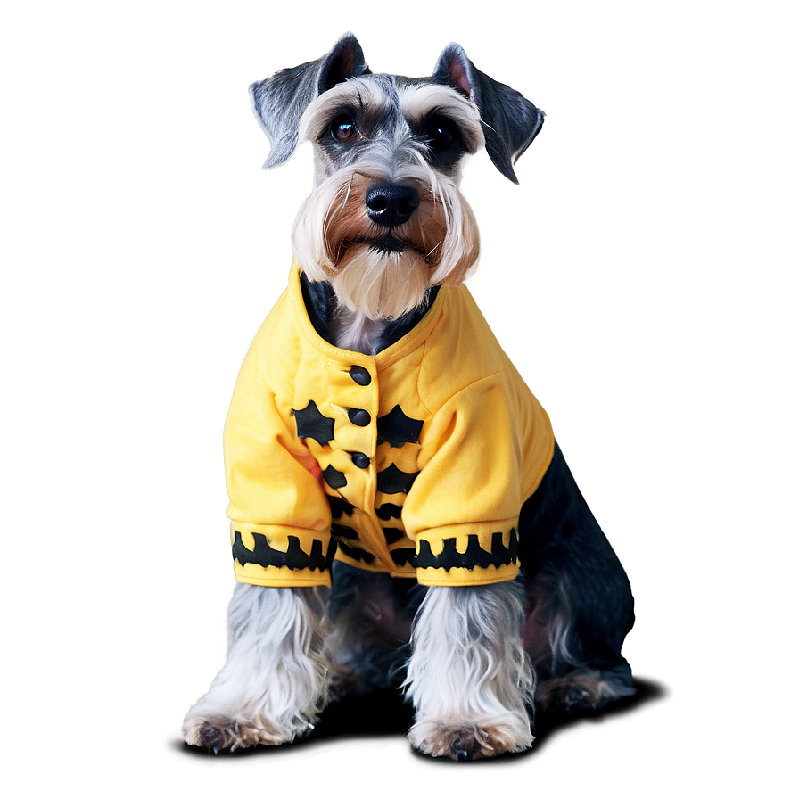 Schnauzer In Costume Png 06262024