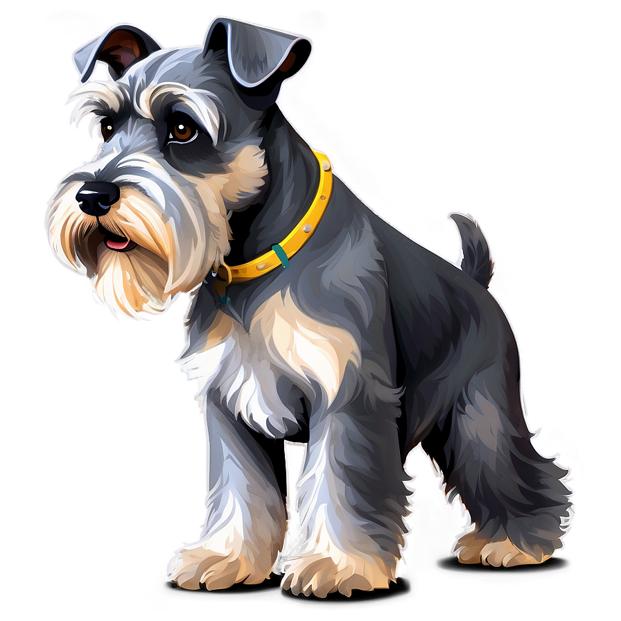 Schnauzer Loyal Companion Png Gyy