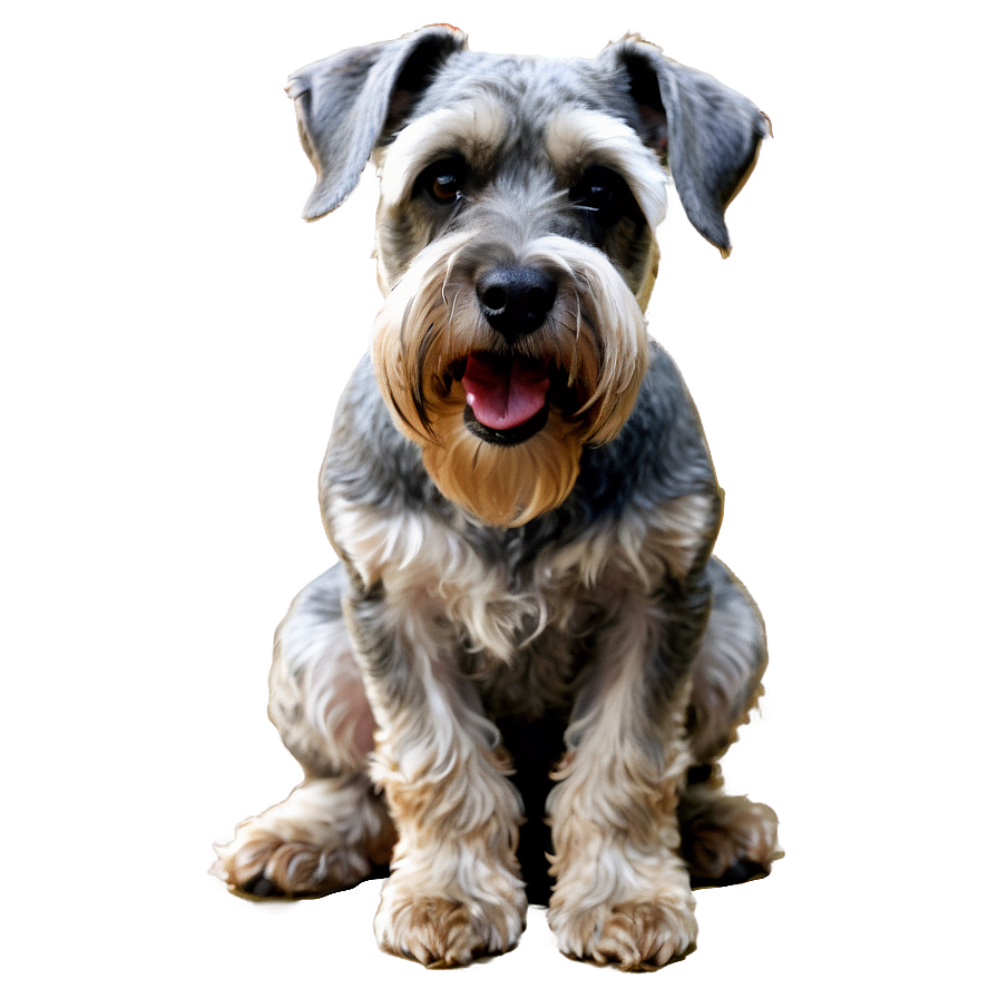 Schnauzer Loyal Companion Png Peh