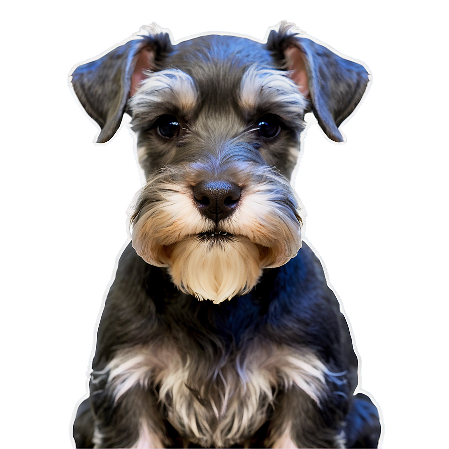 Schnauzer Puppy Training Session Png Nle