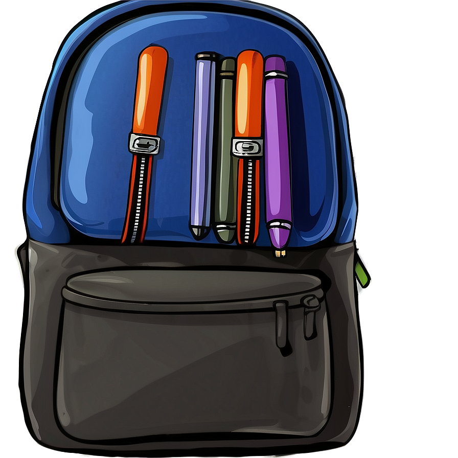 School Backpack Clipart Png Wyk19